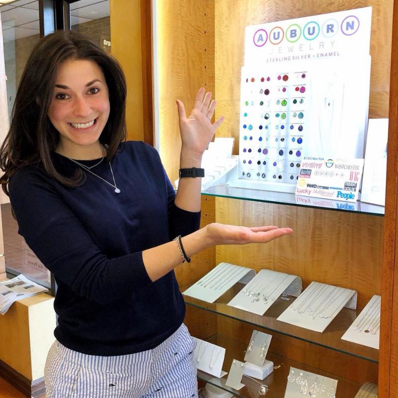 ICD Now Carries Auburn Jewelry Created by Chappaqua's Own Samantha Levine